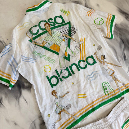Casablanca Tennis Club Linen Set