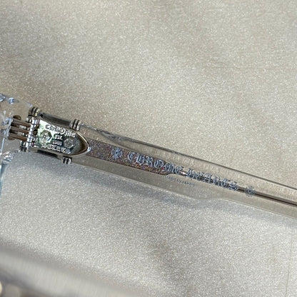 Chrome Hearts Hallamanass Clear Glasses Blue Lenses