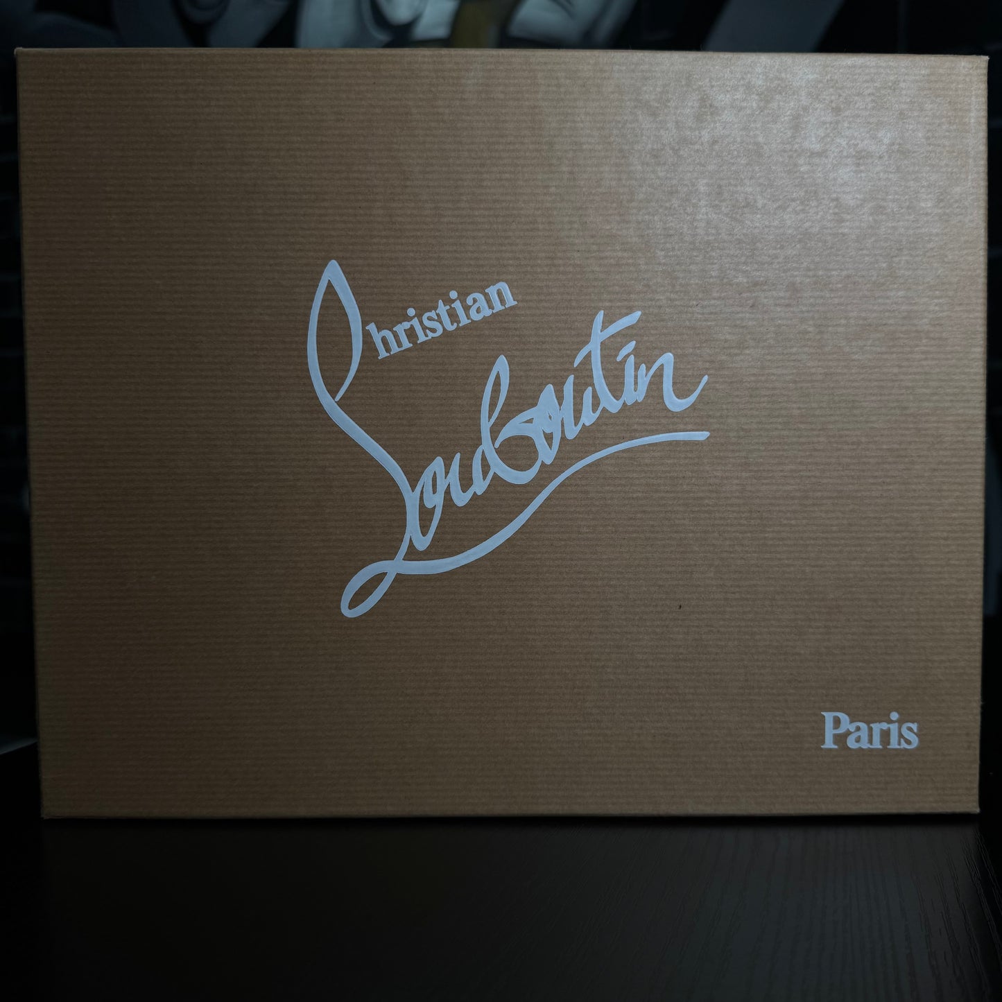 Louboutin Heels Highness Peep Toe Tan