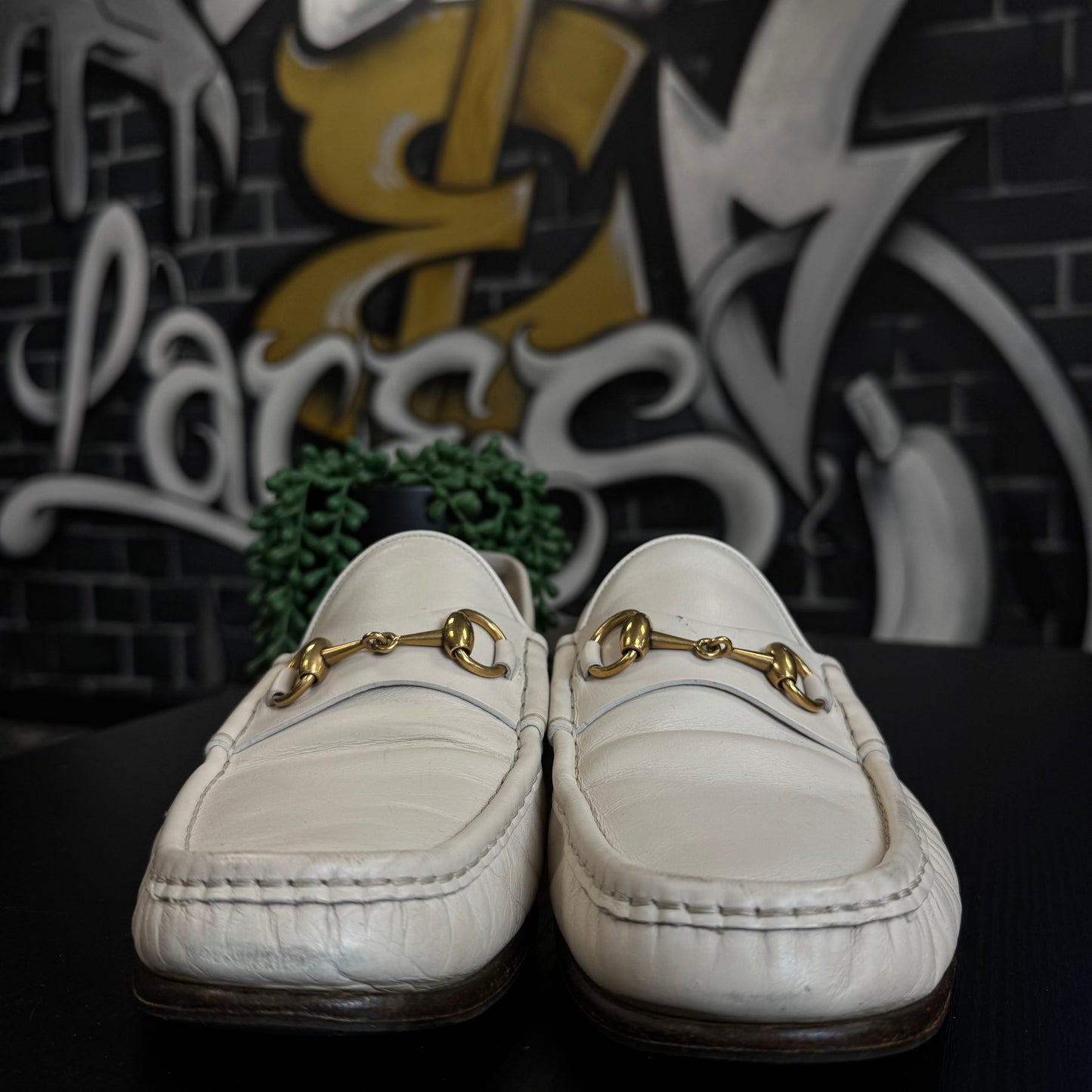 Gucci Loafers Cream/Brown