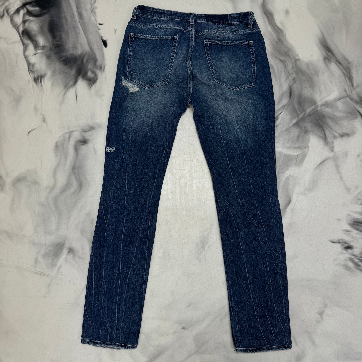 Ksubi Jeans Distressed Blue