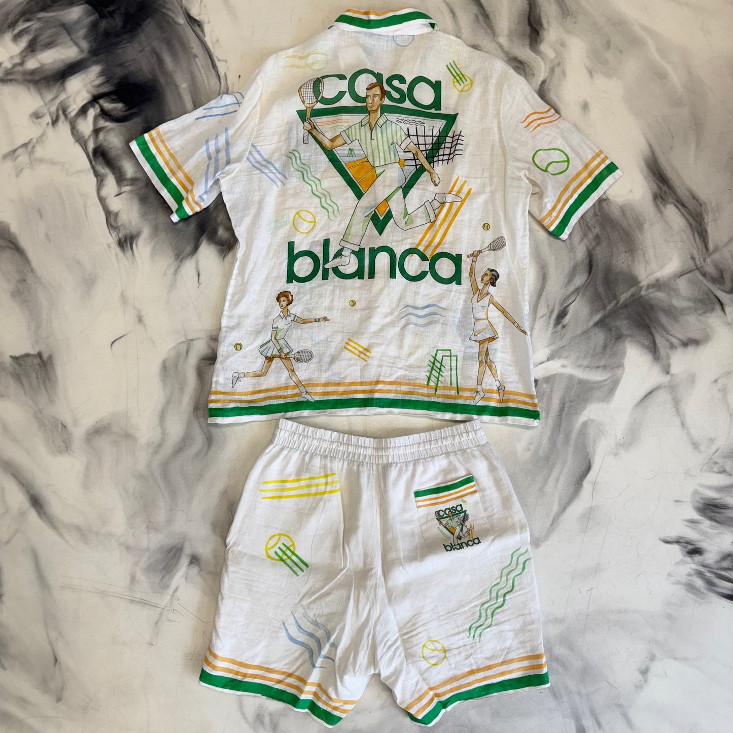 Casablanca Tennis Club Linen Set