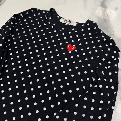Comme Des Garçons Polka Dot Longsleeve