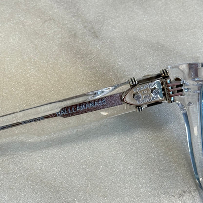 Chrome Hearts Hallamanass Clear Glasses Blue Lenses