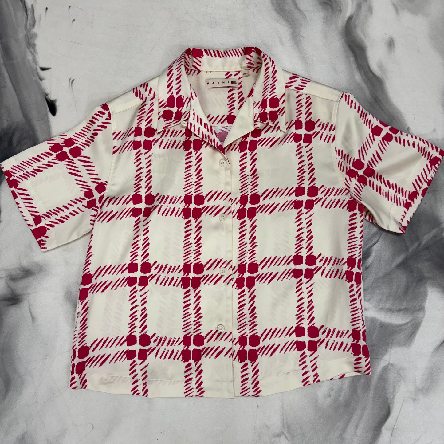 Marni X Uniqlo Open Color Button Up Shirt