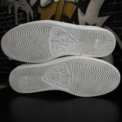 Gucci Ace Tiger White Mismatched Heel