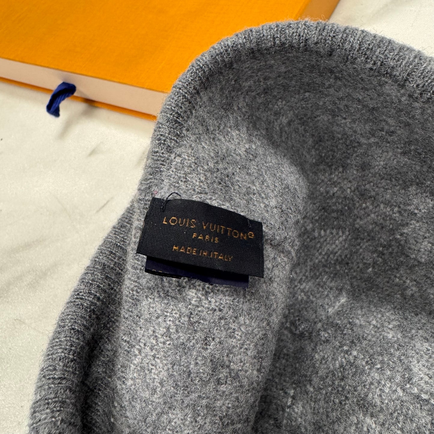 Louis Vuitton Graphite Grey Beanie