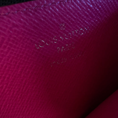 Louis Vuitton Coin Card Holder Fuschia