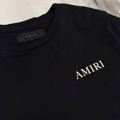 Amiri Logo Tee Black