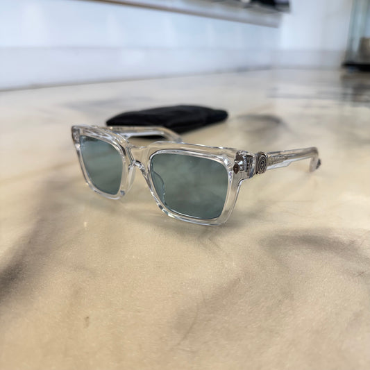Chrome Hearts Hallamanass Clear Glasses Blue Lenses