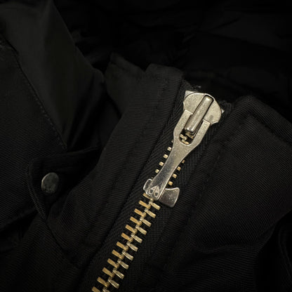 Moose Knuckles Ballistic Bomber Jacket Black