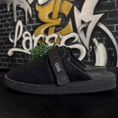 Suicoke Black Slippers
