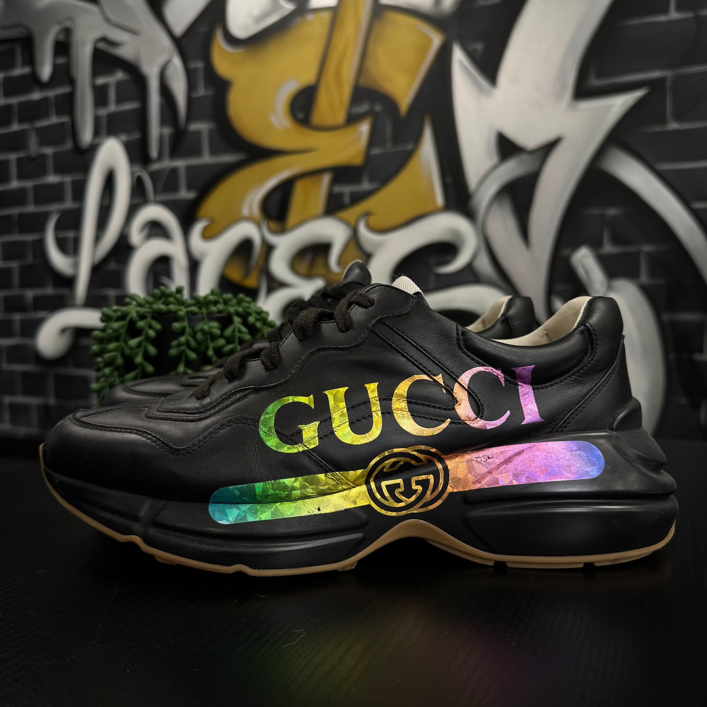 Gucci Rhyton Rainbow Logo