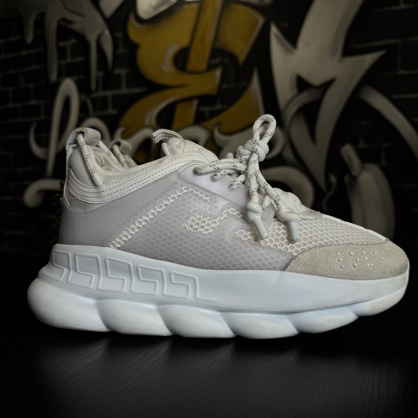 Versace Chain Reaction White