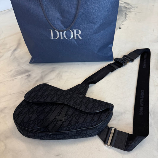 Dior Saddle Bag Black