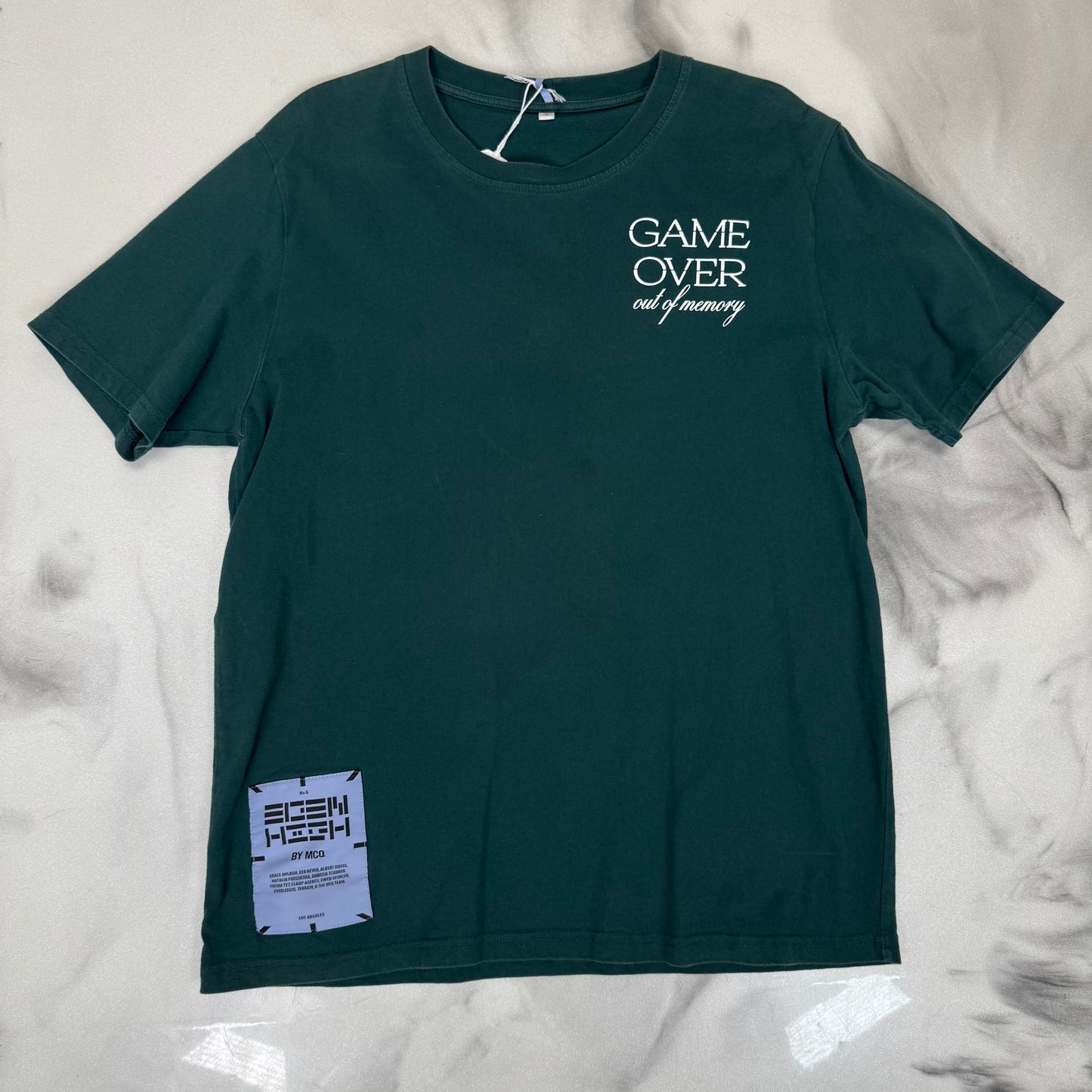Alexander McQueen "Game Over" Tee Green