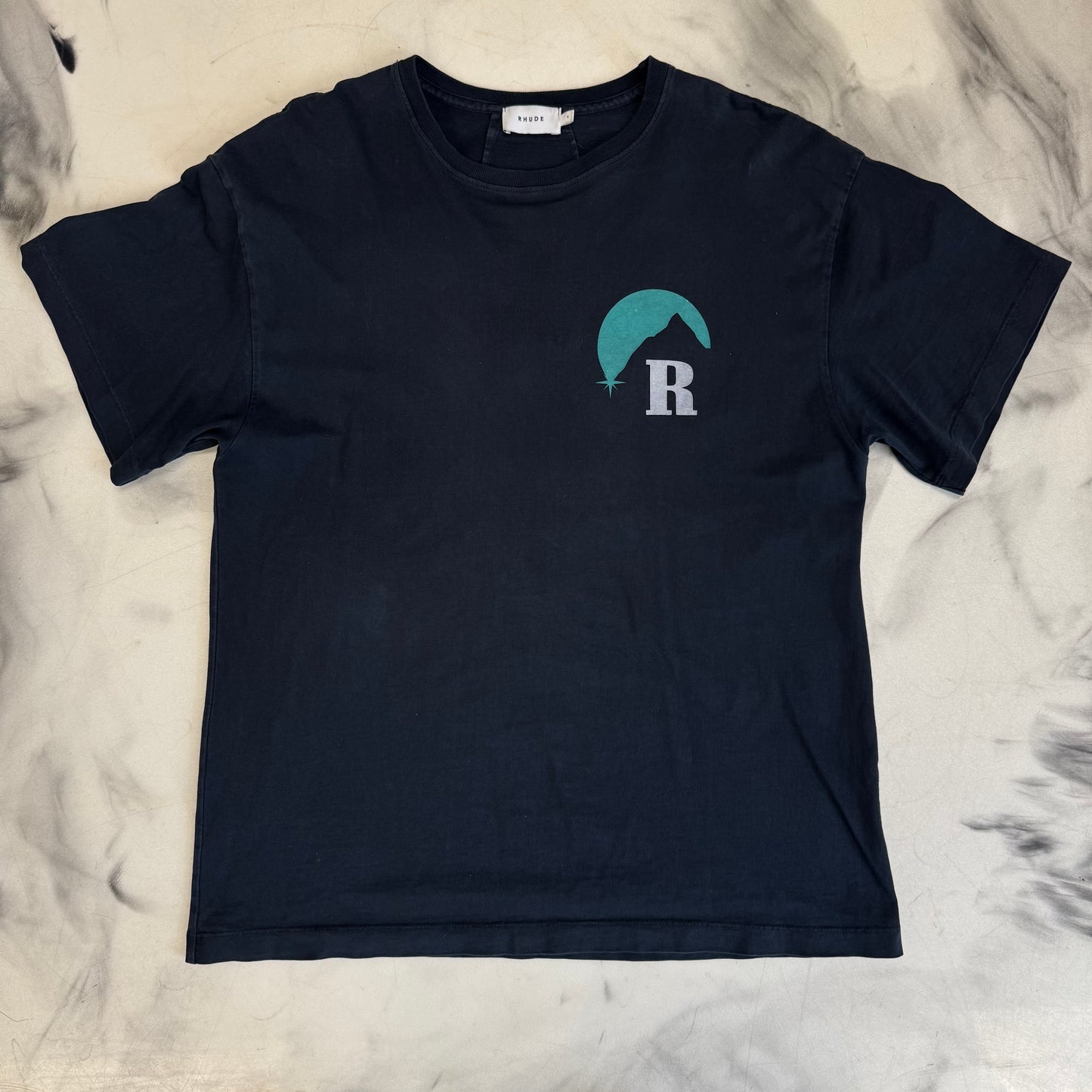 Rhude Mountain Tee Navy