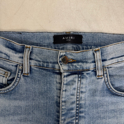 Amiri Jeans Shotgun Light Blue