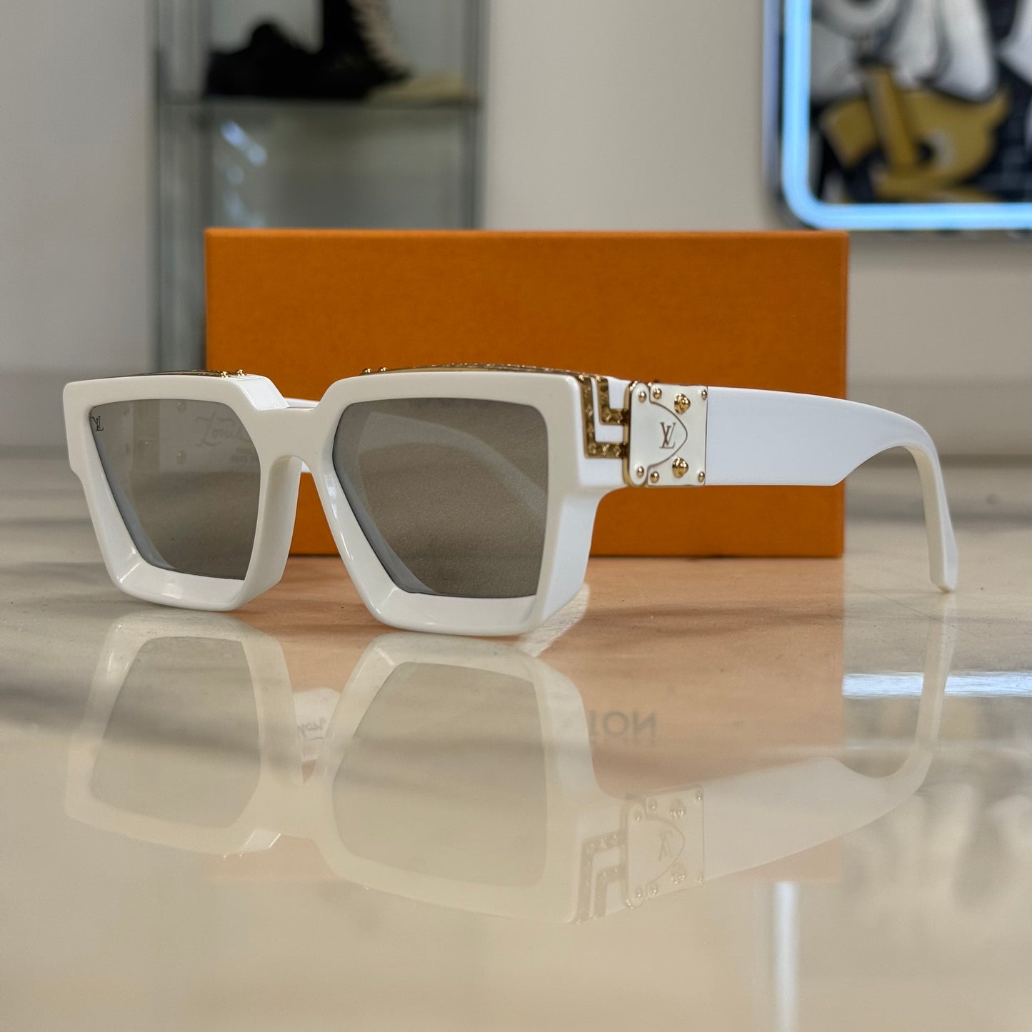 Louis Vuitton Millionaire 1.1 Sunglasses White