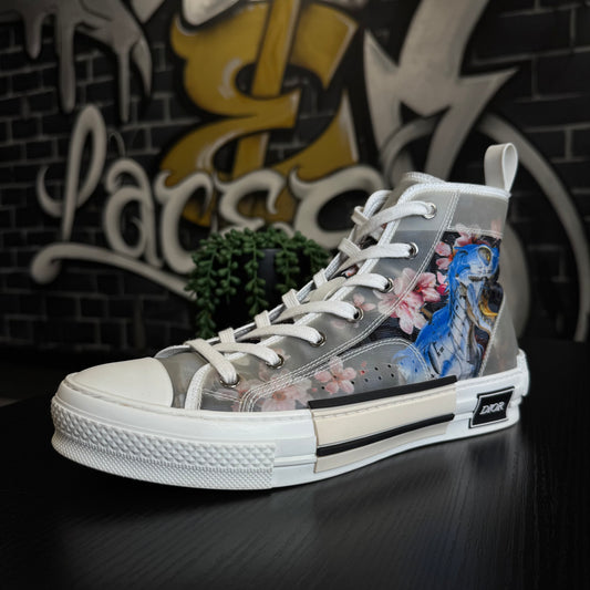 Dior B23 High Sorayama Dinosaur Blue