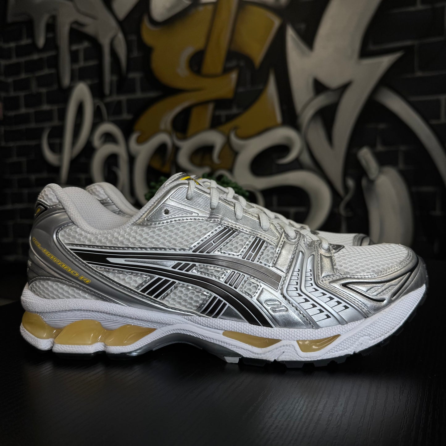 Asics Gel Kayano 14 Silver Yellow
