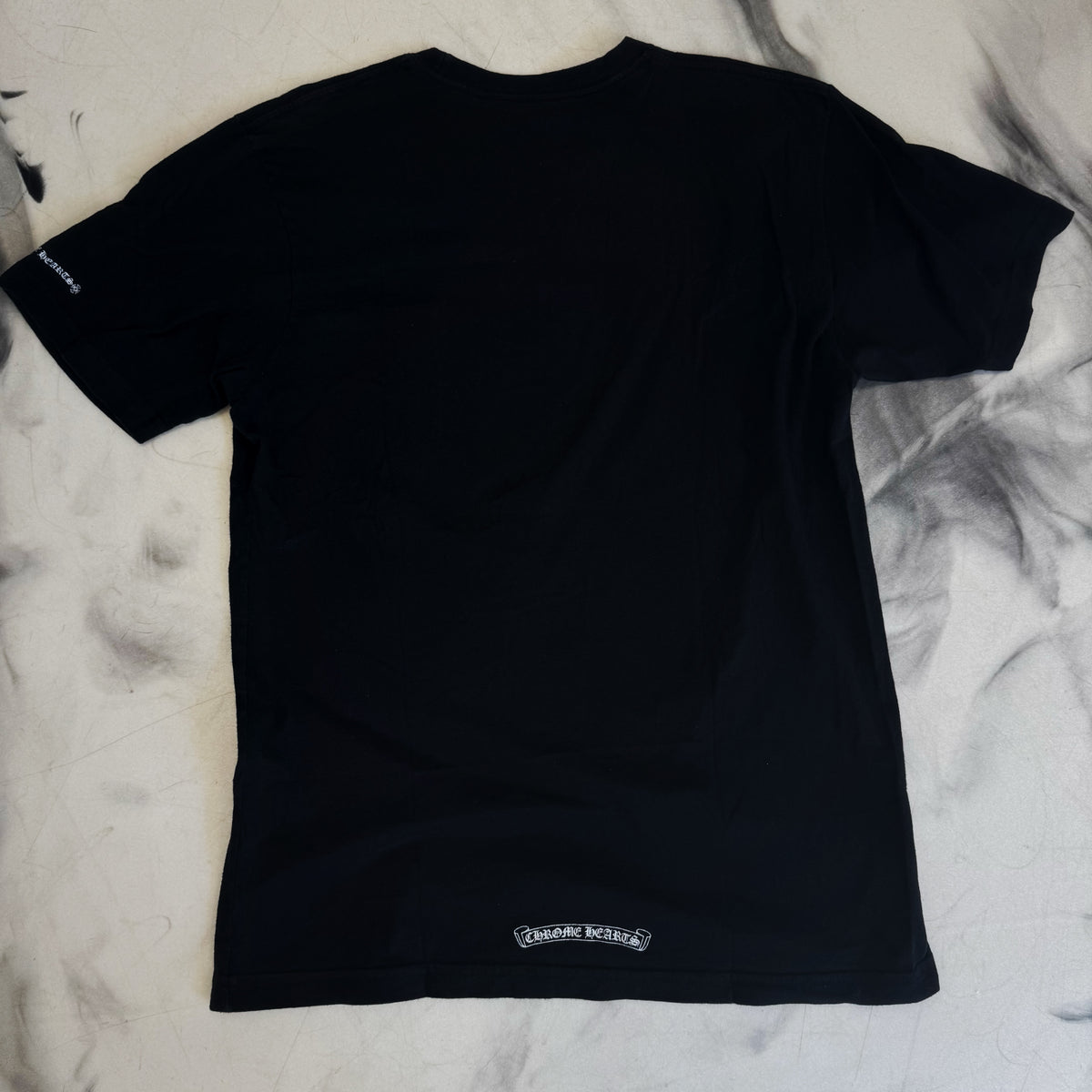 Chrome Hearts Neck Logo Tee Black