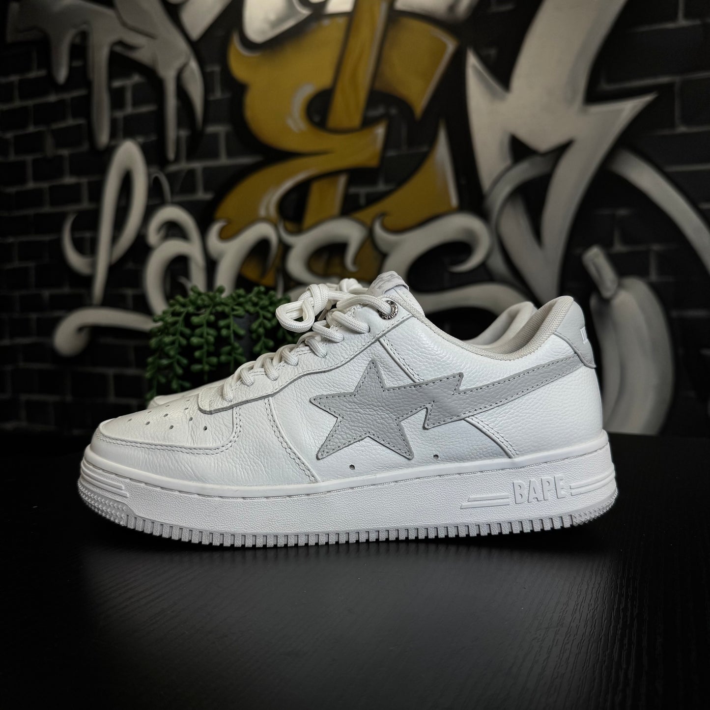 Bapesta JJJJound White Grey