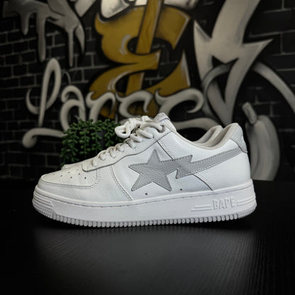 Bapesta JJJJound White Grey