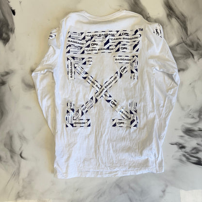 Off White Cabin Baggage Longsleeve White