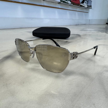 Balenciaga BB0375OA Sunglasses Silver