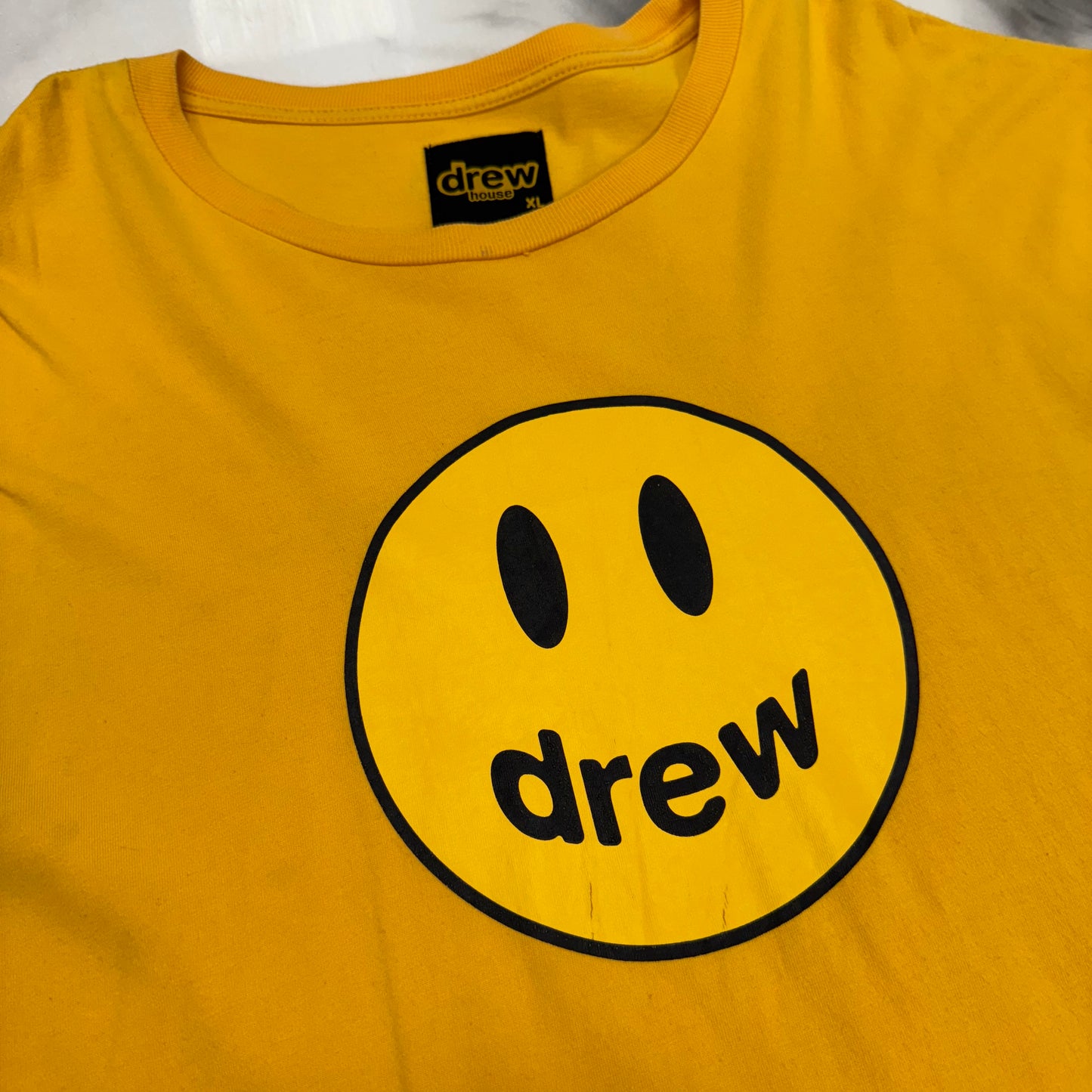 Drew House Yellow Tee