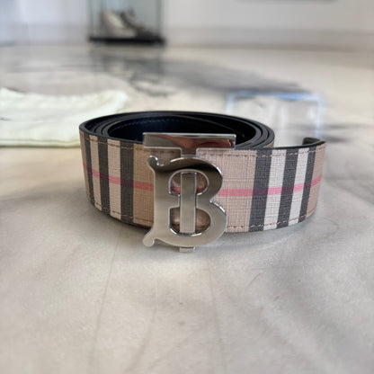 Burberry Check Belt