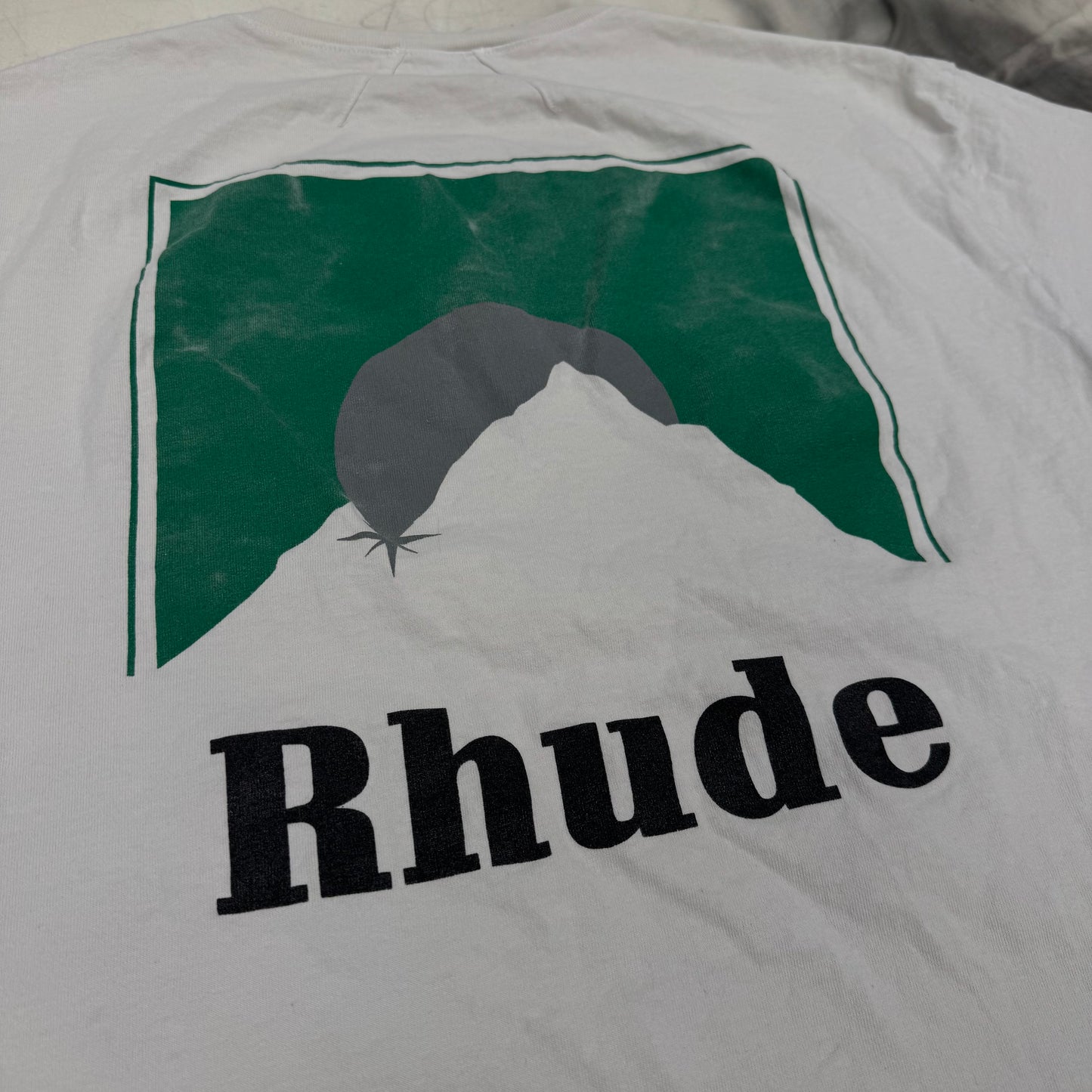 Rhude Mountain Tee White