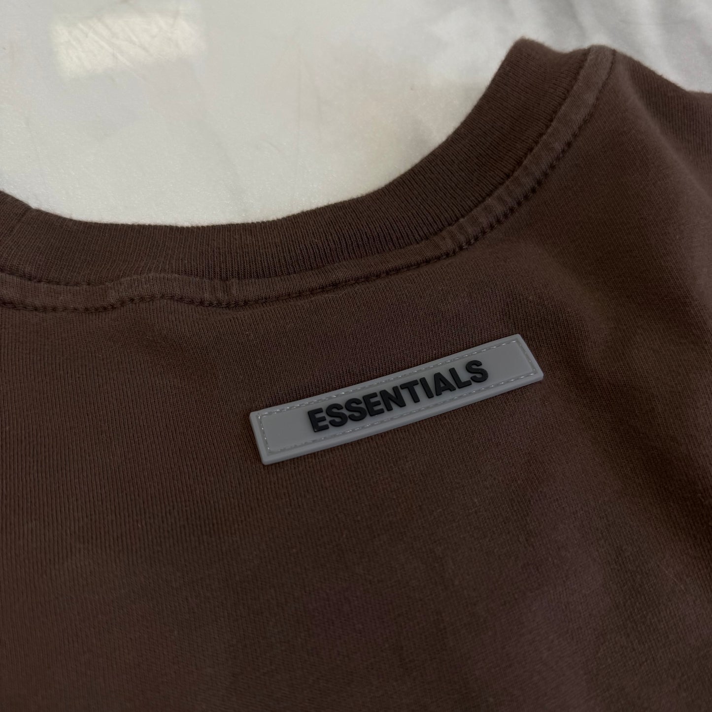 Essentials Brown Applique Tee