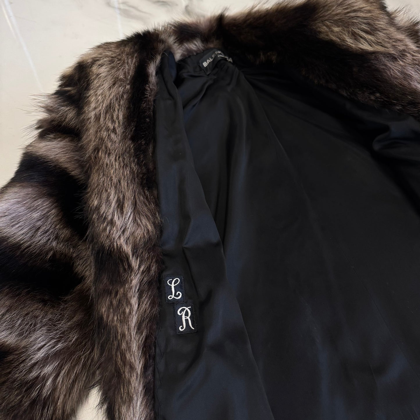 Balenciaga Raccoon Long Jacket