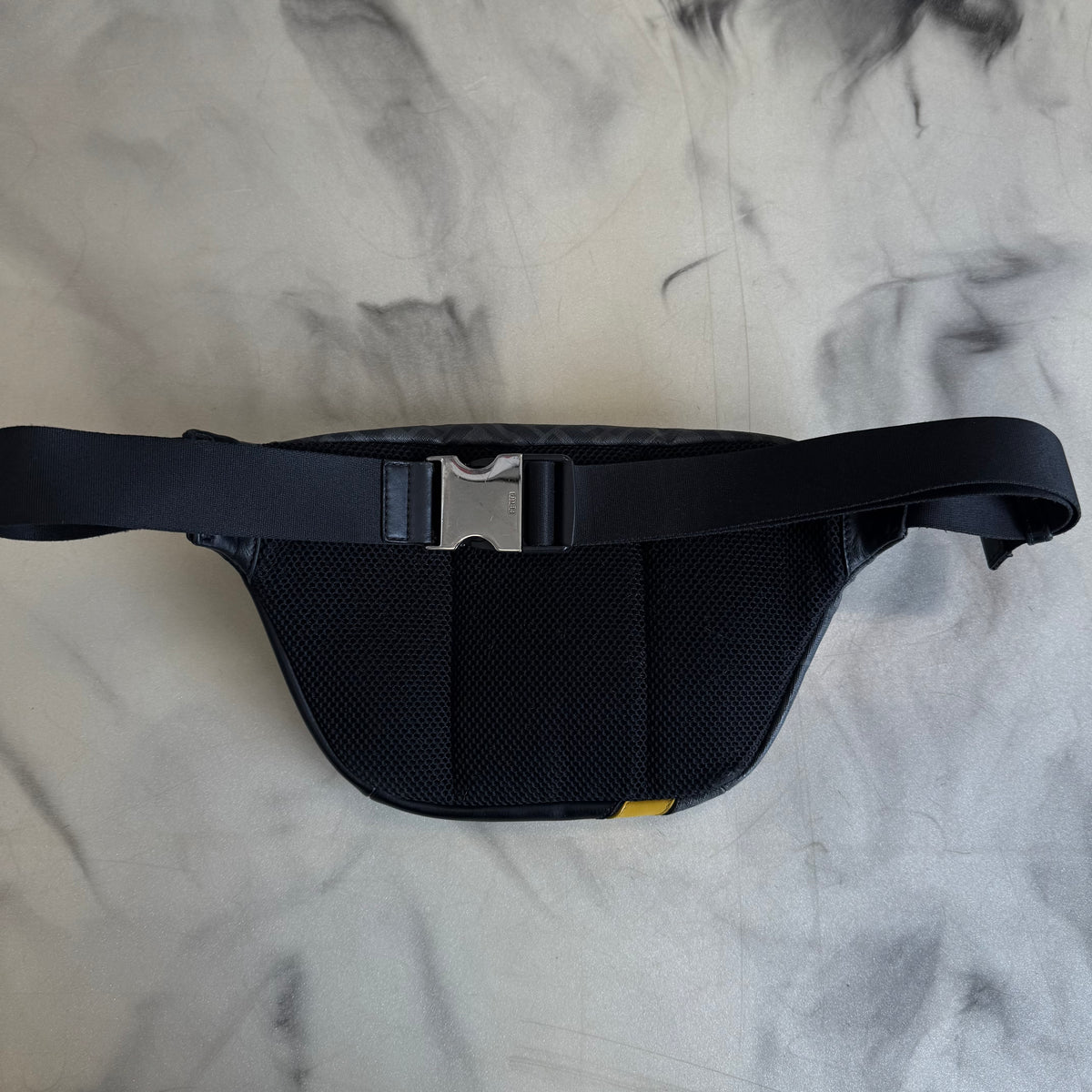 Fendi Zucca Monogram Belt Bag Black