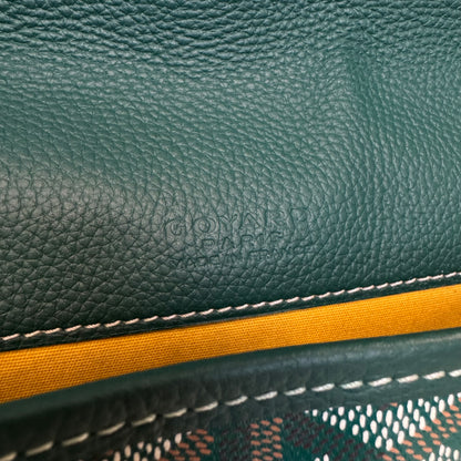 Goyard Belvedere MM Green Messenger Bag