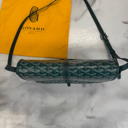Goyard Belvedere MM Green Messenger Bag