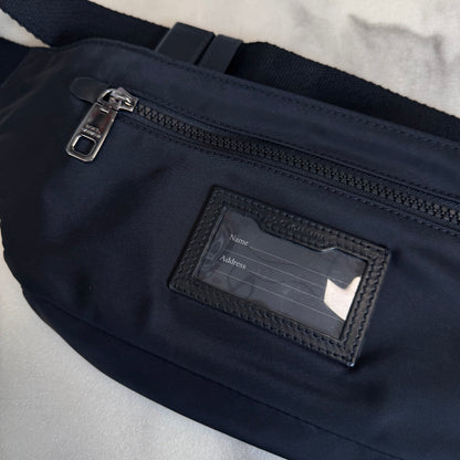 Dolce & Gabbana Nylon Belt Bag Black