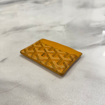 Goyard Saint-Sulpice Cardholder Yellow