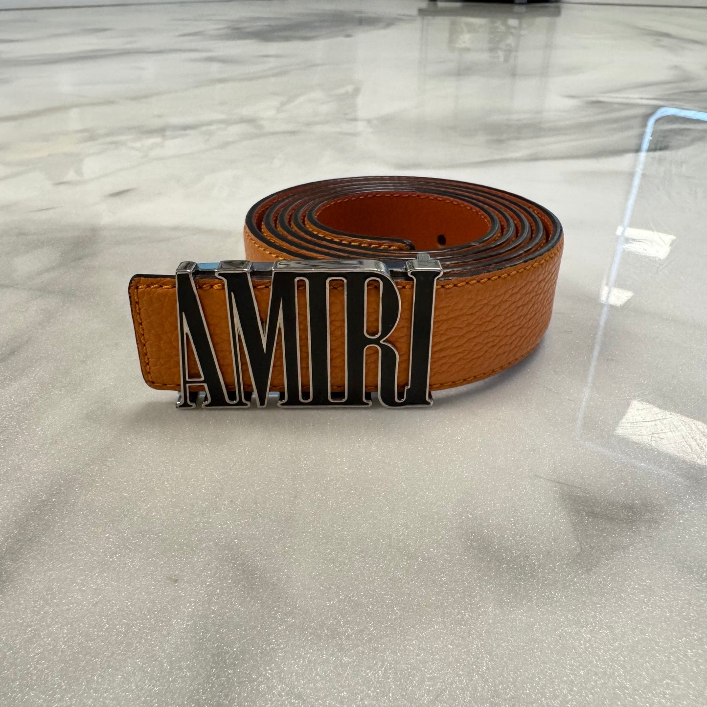 Amiri Belt Orange