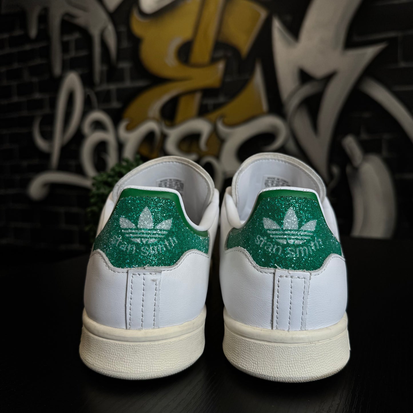 Adidas Stan Smith Swarovski White Green