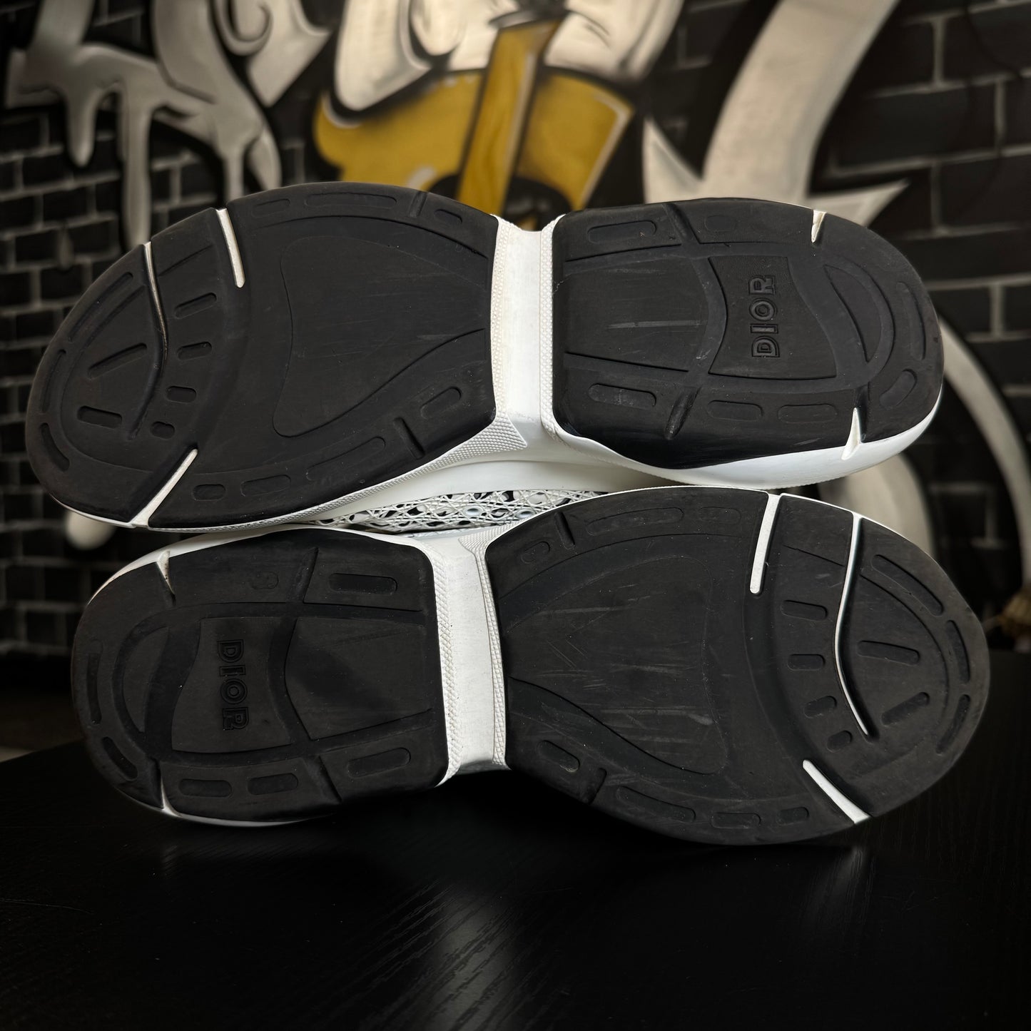 Dior B24 Oblique White Black