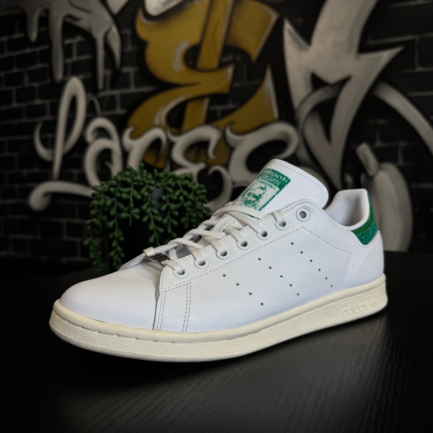 Adidas Stan Smith Swarovski White Green