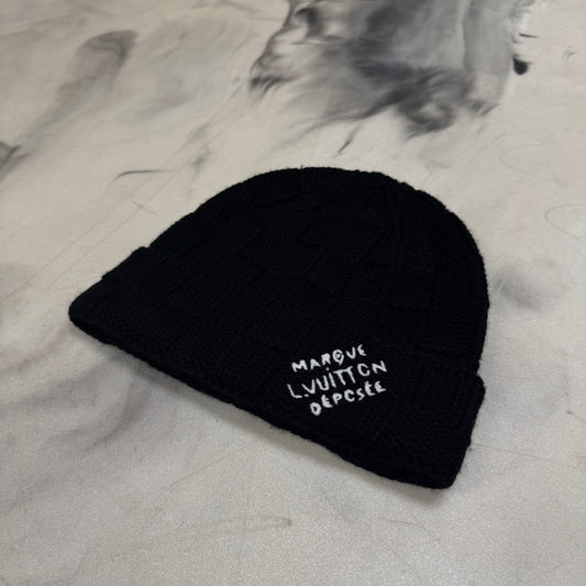 Louis Vuitton Marque Déposée Beanie Black
