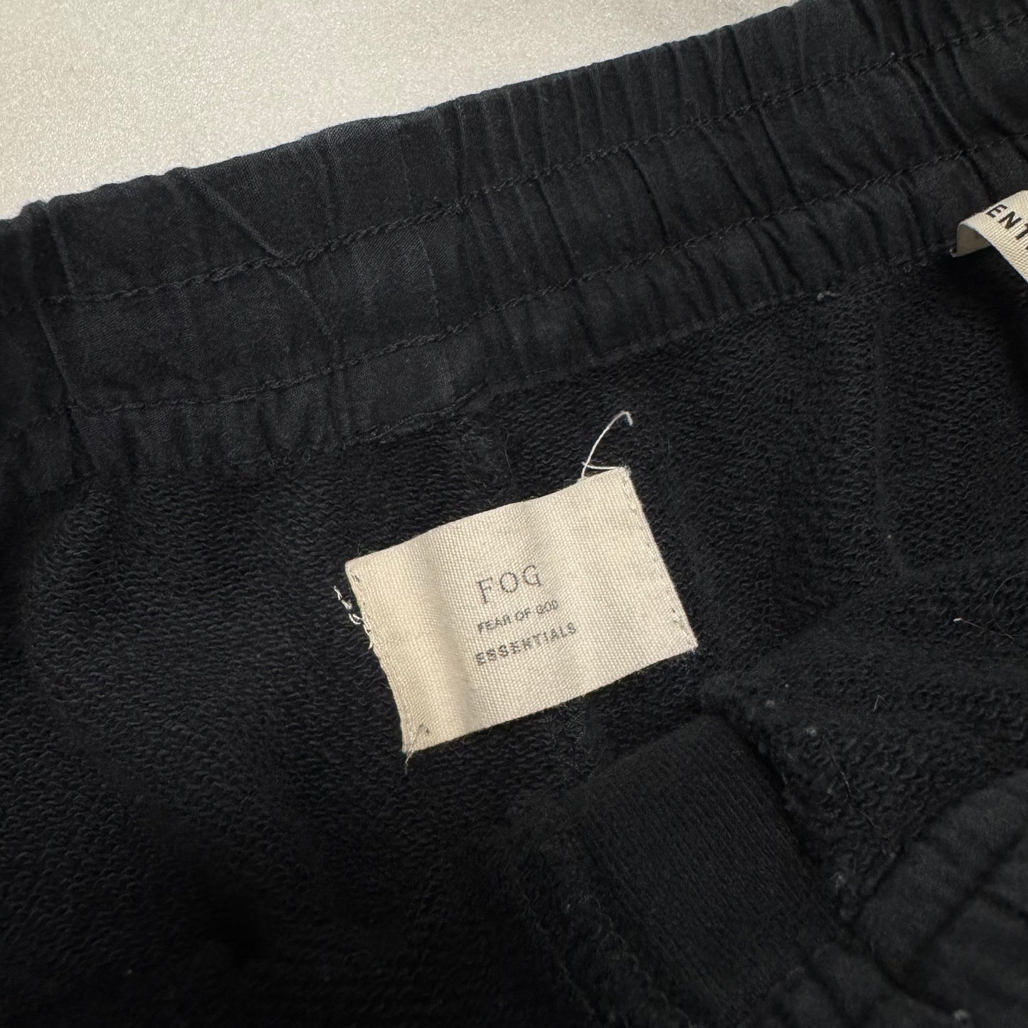 Essentials Drawstrings Pants Black