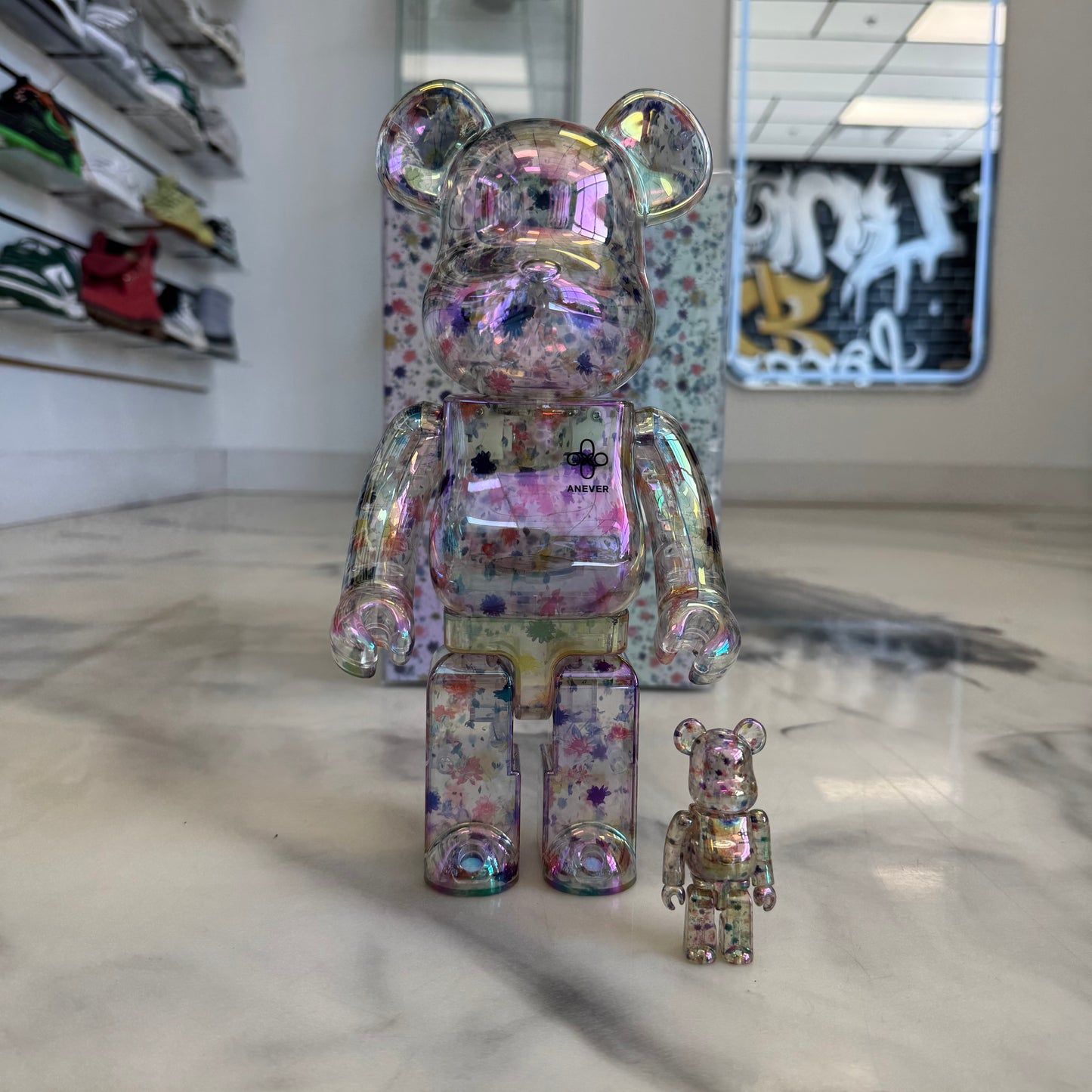 Bearbrick Anever 400% & 100%