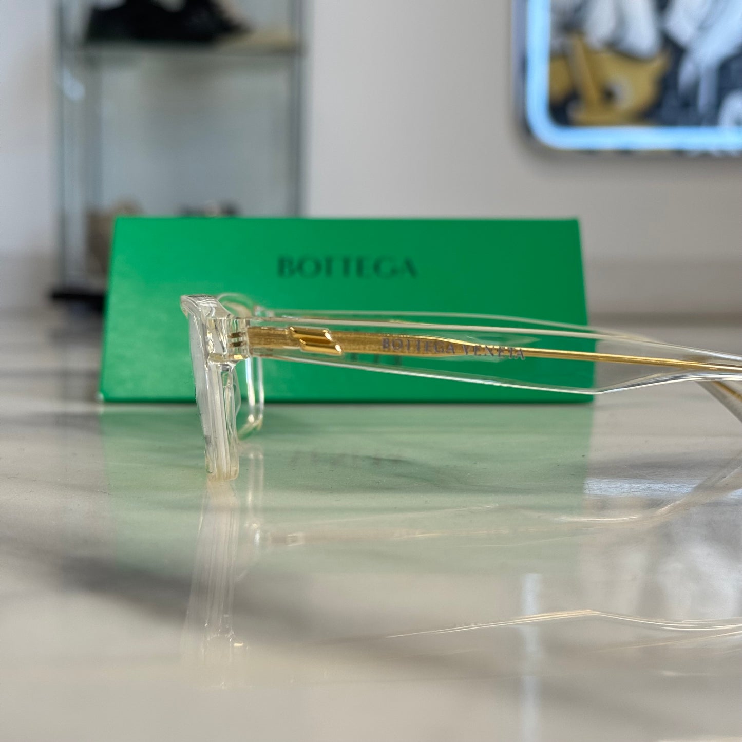 Bottega Veneta Clear Glasses