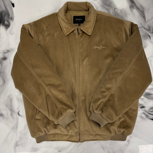 Sean John Fur Jacket Beige