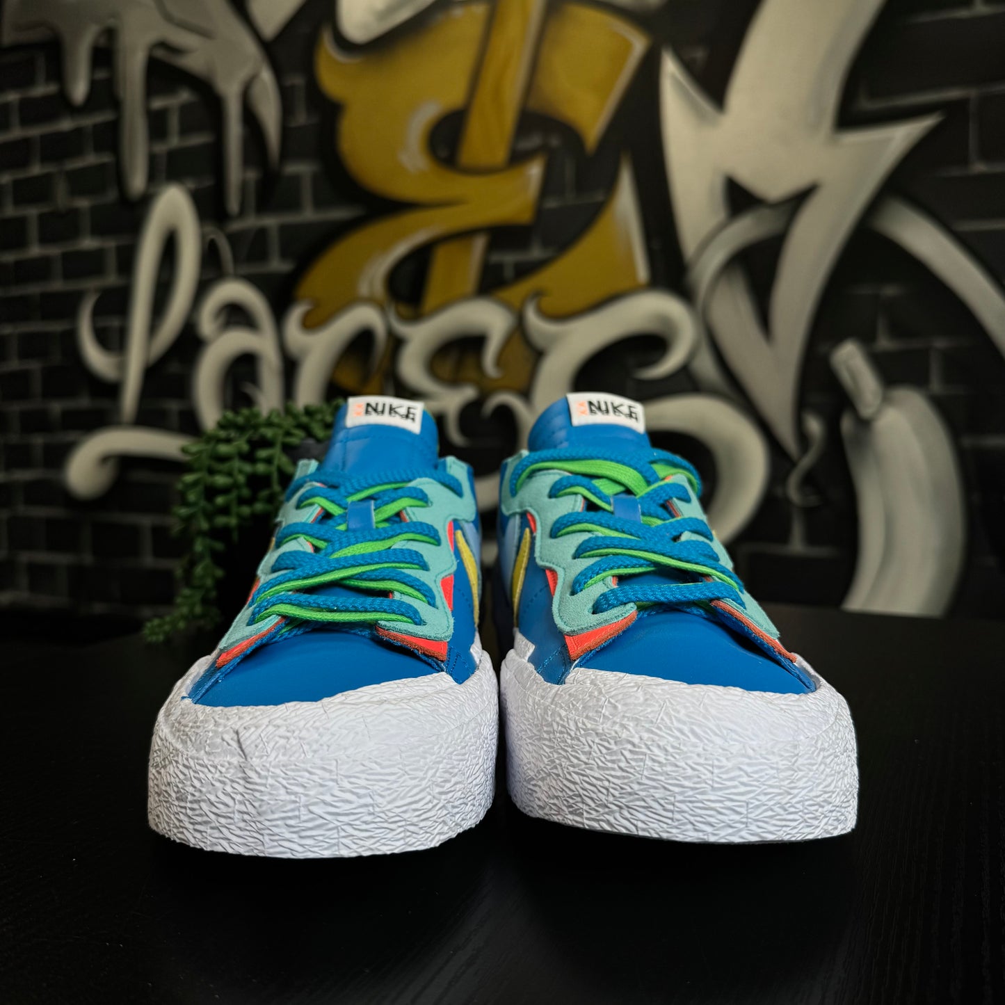 Nike Blazer Sacai Low Kaws Neptune Blue
